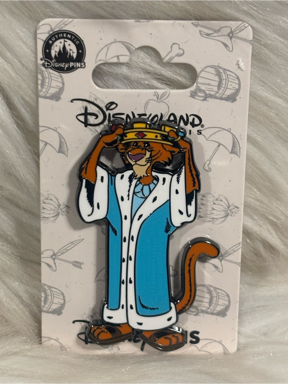 2026 Prince John Pin Disneyland Paris Robin Hood DLPR DLP Disney Parks